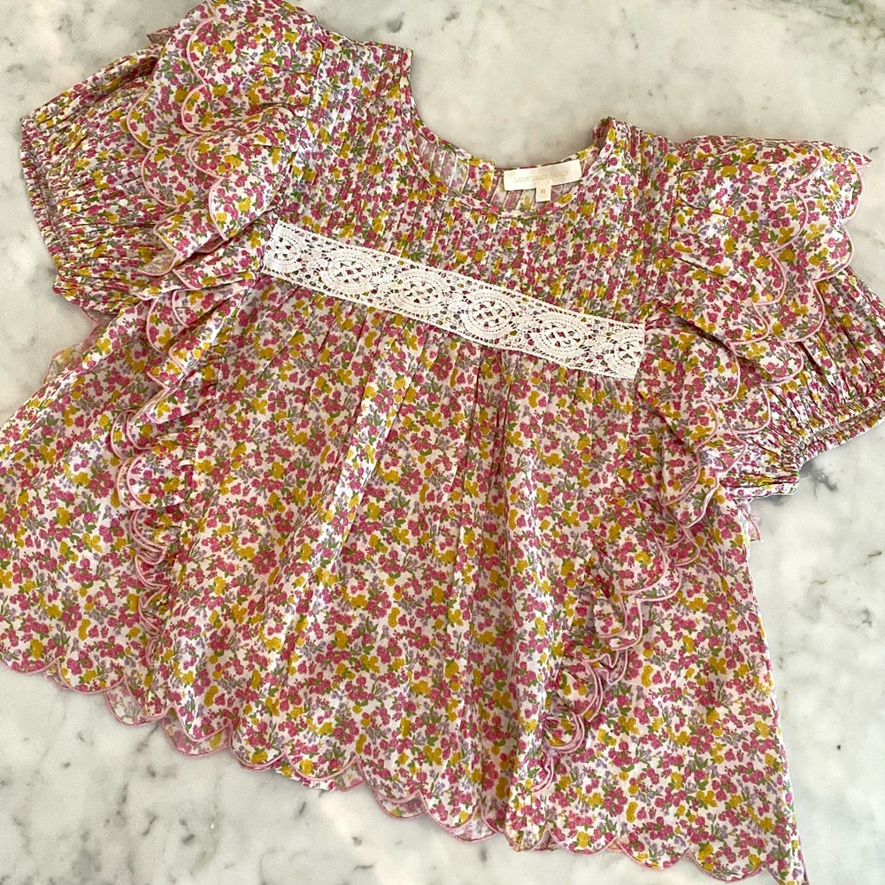 LoveShackFancy size XS Nelson Top